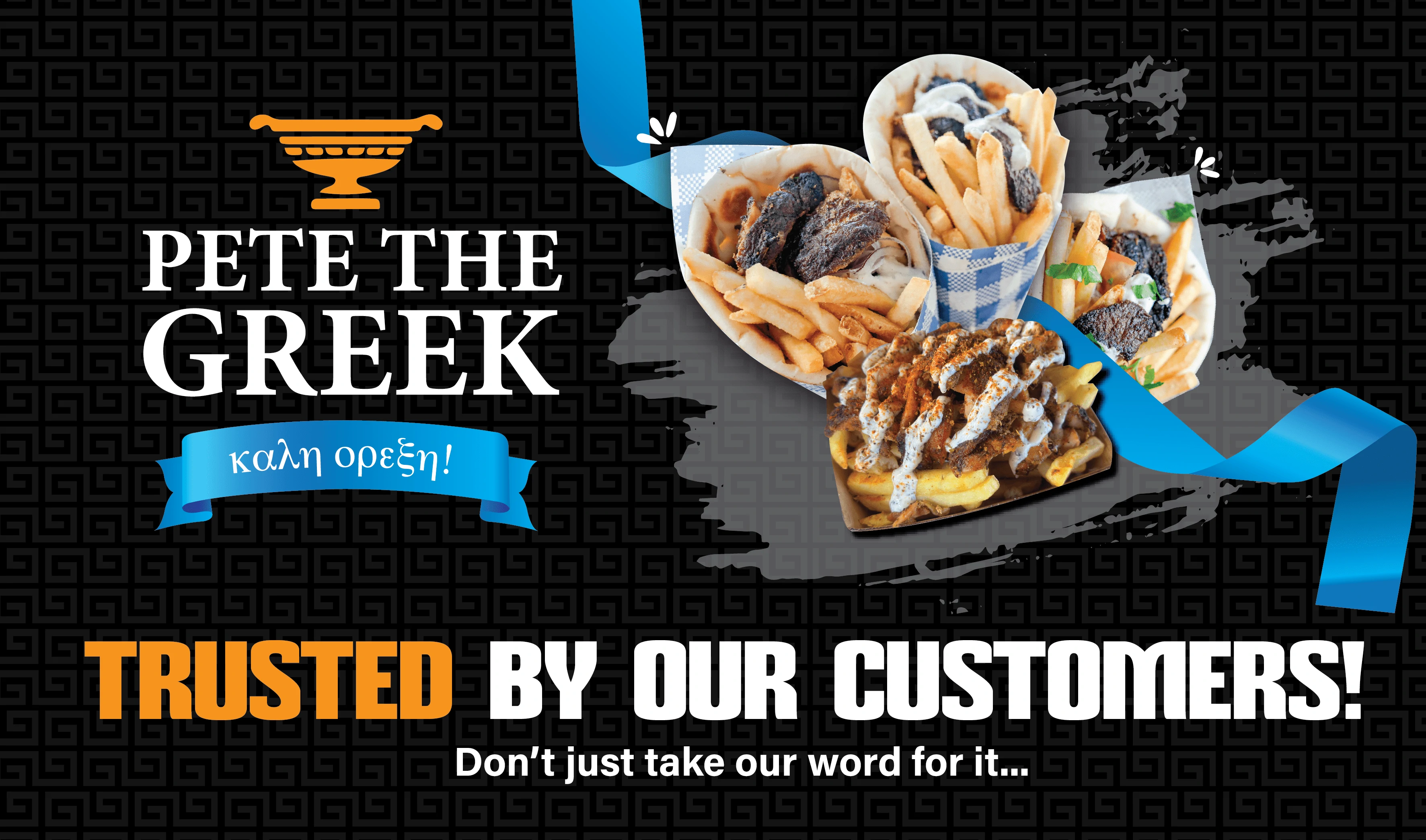Traditional Greek catering spread with moussaka, souvlaki, gyros, spanakopita, and tzatziki, perfect for weddings and corporate functions or any event.